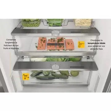 Réfrigérateur combiné WHIRLPOOL W7X94TSX