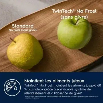 Réfrigérateur combiné encastrable ELECTROLUX ENP7TD75S GreenZone 70cm