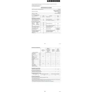 Réfrigérateur combiné encastrable LIEBHERR ICSd5102-22