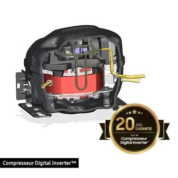 Réfrigérateur combiné encastrable SAMSUNG BRB30603EWW 194cm